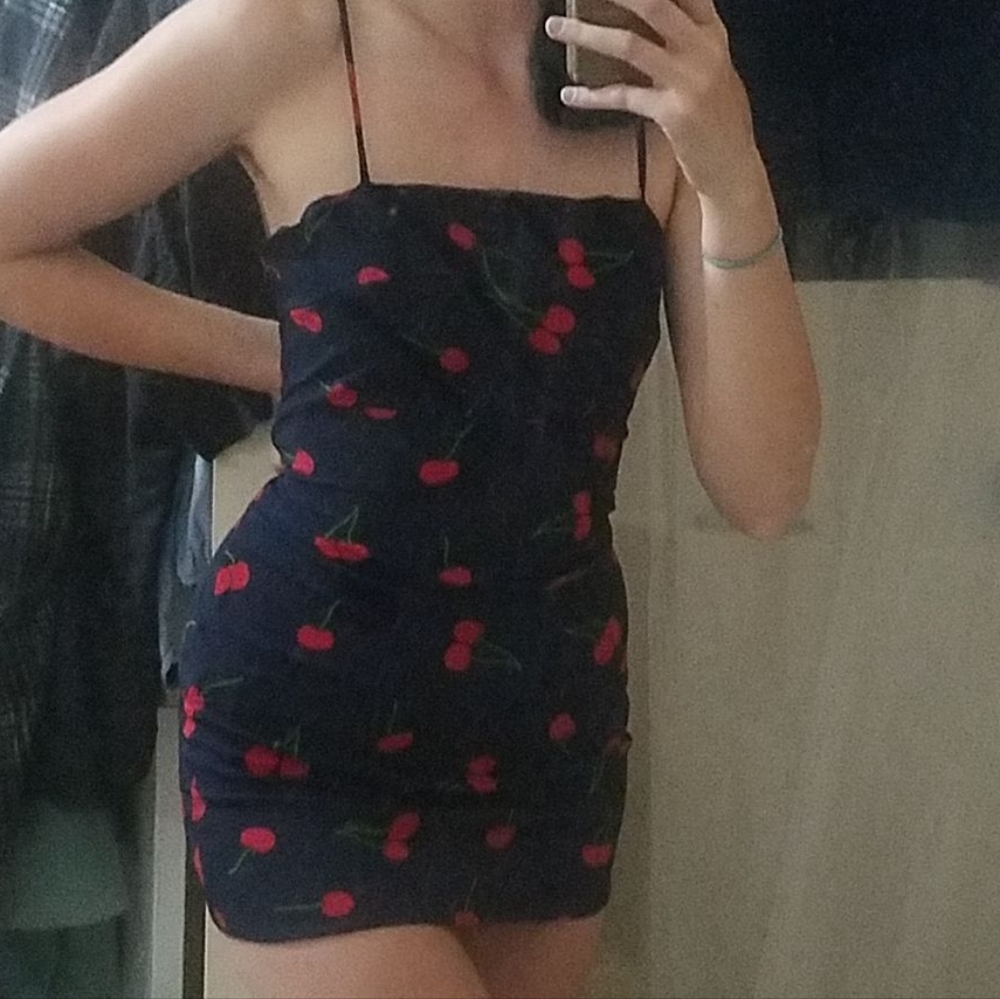 Cherry Print Dress